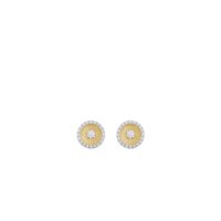Earrings Annamaria Cammilli Woman in Yellow Gold Diamante 0.39 Ct GOR3831U - GOR3831U